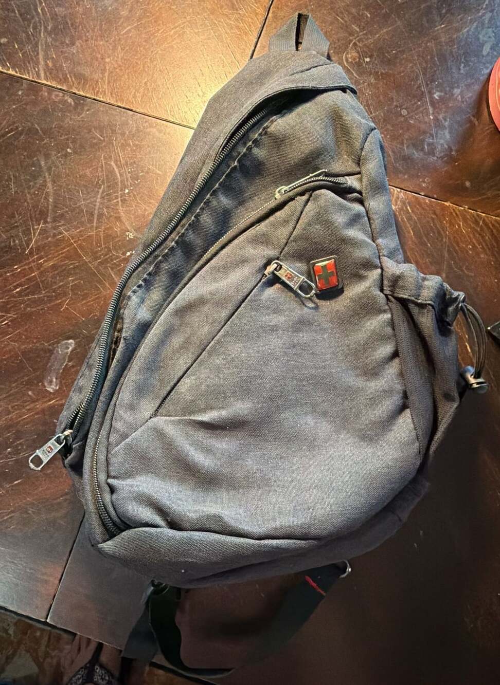 Swiss Gear Black Sling Backpack